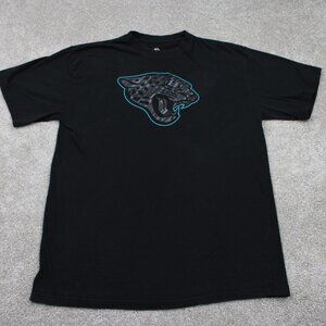 Jacksonville Jaguars Shirt Mens XLT XL-Tall Black‎ Majestic Cotton S/S Pullover